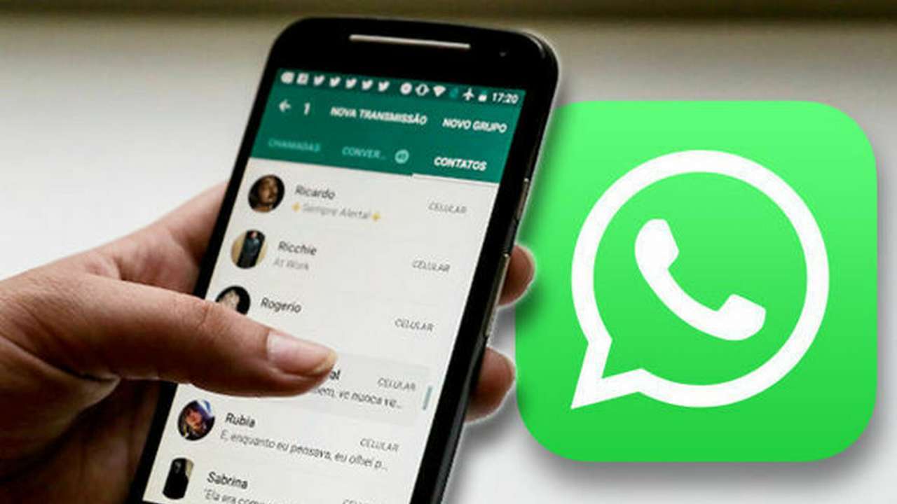 WhatsApp Logo With Phone View