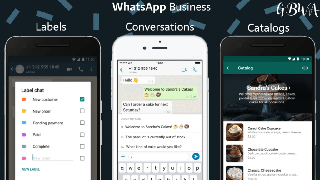 features of whatsapp business