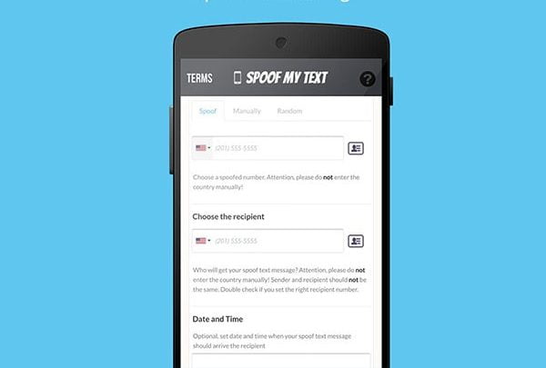 spoof text app