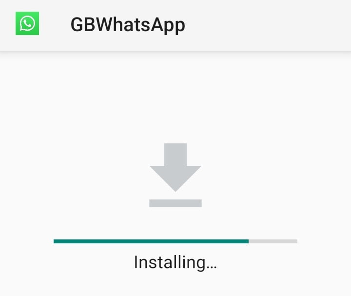 Install GBWhatsApp